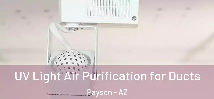  UV Light Air Purification for Ducts Payson - AZ
